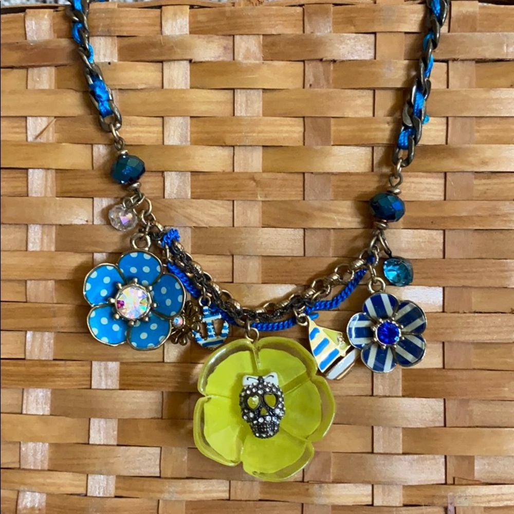 Betsey Johnson nautical necklace